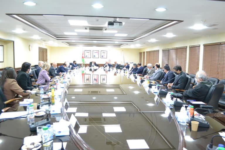 Official & Government Press Release on the First Follow-Up Meeting between IBC Members & a Number of Jordan Ministers