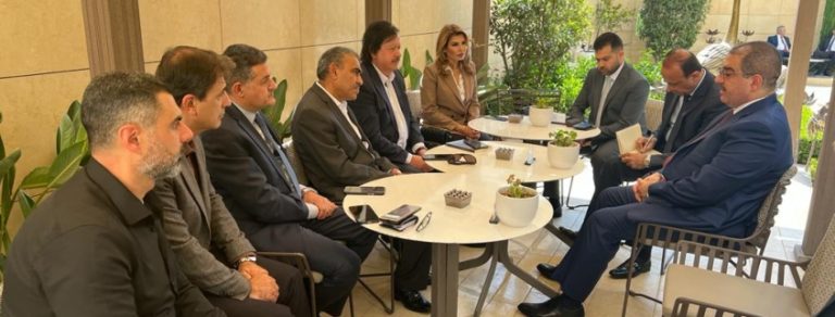 The Iraqi Trade Minister, Mr. Atheer Al-Ghurairi, Meets with IBC Members